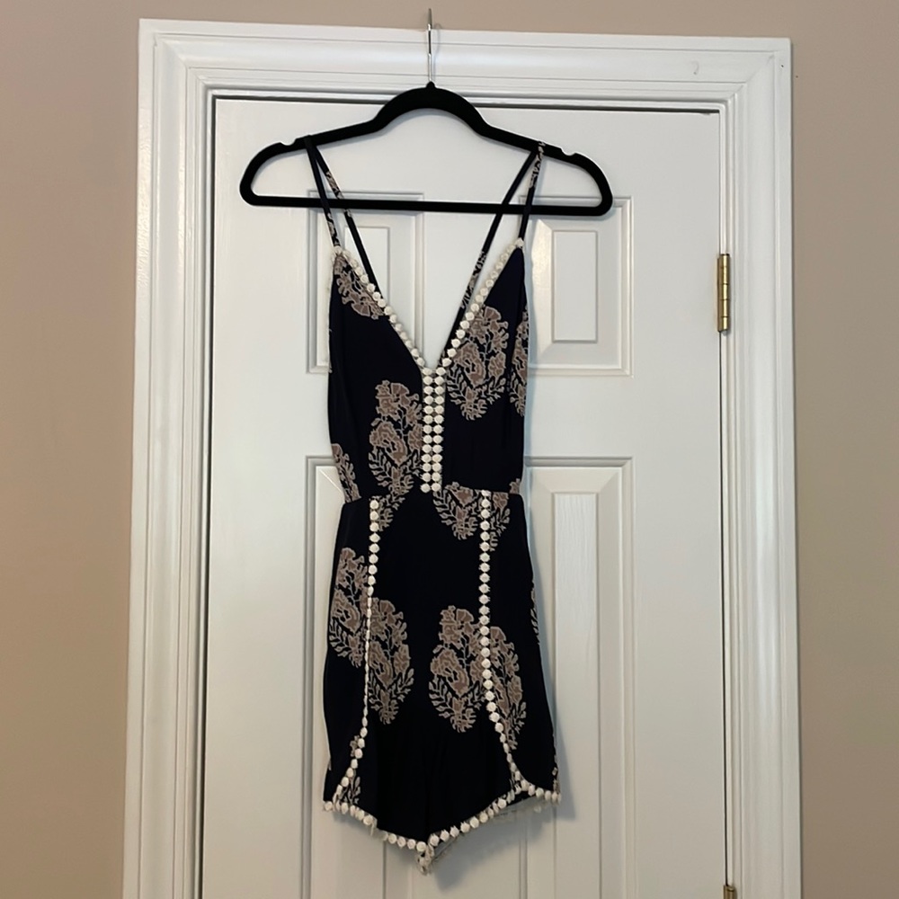 Fab’rik blue romper size S small
